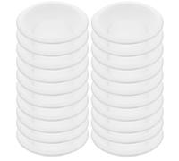 MOTHNUR 20PCS Disposable Paper Cat Bowls Multi-Function Cat Food Bowls Neck Protection Practical Indoor Pet Suitable for Kittens