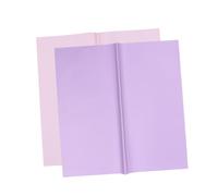 MOTHNUR 20pcs Double-sided Wrapping Paper for Flowers Two Colors Powder Purple Floral Bouquet Packaging Simple and Florist Paper for Birthday and Wedding Decorations