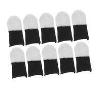 MOTHNUR 20pcs Game Finger Sleeves Finger Protectors for Gaming Thumb Gloves Sweat Comfort Fit for Phones Tablets