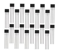 MOTHNUR 20pcs High-temperature Hall Effect Switch Sensor Replacement for Automotive Industrial Logic Circuits Stable Alloy Material