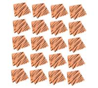 MOTHNUR 20pcs Leopard Print Dinner Napkins Creative Embossed Jungle Animal Tableware for Parties and Events for Birthdays Showers and Festive Celebrations