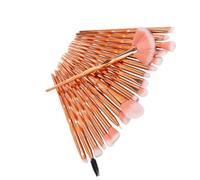 MOTHNUR 20pcs Makeup Brush Set Cosmetic Tool Handle for Women Fantasy Diamond Design for Daily Makeup Application