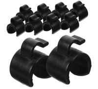MOTHNUR 20pcs Mic Stand Cable Clips Pipe Clips for Wireless Microphone Stand Cable Management for Live Streaming and Recording Setup