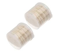 MOTHNUR 20pcs Natural Loofah Facial Cleansing Pads for All Skin Types Reusable Exfoliating Face Scrubber and Makeup Remover Gentle Plant-Based Sponge for Deep Cleaning and Refreshing Skin