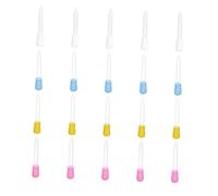 MOTHNUR 20pcs Silicone Liquid Droppers Pipettes Accurate Measurement Medicine Feeding Tool Dishwasher Safe for Boys and Girls Liquid Medicine Candy Making and Kitchen Use