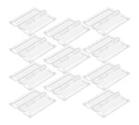 MOTHNUR 20pcs Small Cabinet Hinges Acrylic Cabinet Hinges Acrylic Joint Modern Elegant Design 1.77x1.50x0.28in Flexible Movement for Storage and Craft Projects