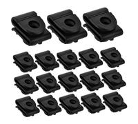 MOTHNUR 20pcs U-shaped Nut Clips for Car Lower Guard Plate Plastic Automotive Retainer Fasteners for Wheel Arch Cover Underbody Panel Mounting Secure Fixing with Easy Installation