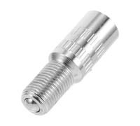 MOTHNUR 25mm Chrome-Plated Brass Tire Valve Stem Extension Caps for Car Tyre Valve Extender Adapter Inflation Function Suitable for Motorhome Dual Tires