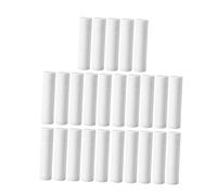MOTHNUR 25pcs White Empty Lip Balm Tubes with Caps Clear Cosmetic Containers for Lipstick Lip Gloss and DIY Beauty Crafts Up Packaging for Easy Use