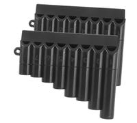 MOTHNUR 2pcs 8-hole Pan Flute for Abs Mini Portable Panpipe Musical Instrument for Beginners and Students, Easy to Learn Traditional Wind Instrument for School and ’s Music Practice