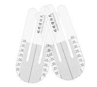 MOTHNUR 2Pcs Accurate Pupillary Distance Measuring Rulers Portable Lightweight Eye Care Tool for Opticians and Eyeglass Fitting Easy Use Practical Pupil Measurement Device for Precise