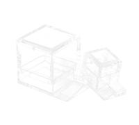 MOTHNUR 2PCS Acrylic Ant Water Feeders Compact Ant Feeding Bowls for Farms Lightweight Practical Water Feeding for Enthusiasts