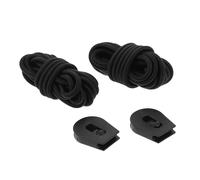 MOTHNUR 2pcs Adjustable Paddle Board Connector Straps with Slip Buckles Elastic Sup Leash for Paddleboards Kayaks Surfing UV Resistant Quick Setup Versatile for Oceans Rivers Lakes