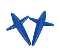 MOTHNUR 2PCS Bird Trolling Lures Blue Plane Shape Offshore Fishing Teasers for Tuna Mackerel Big Game Saltwater Trolling Gear Accurate Long Distance Casting