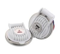 MOTHNUR 2pcs Boat Windlass Foot Switch White Replacement Rocker Pedal for Deck Anchor Winch Control Fast Installation Precise Activation Compatible with Panels