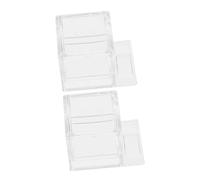 MOTHNUR 2pcs Clear Acrylic Pet Water Dispenser Bowl for Ants and Reptiles Large Capacity Multi-functional Feeding Dish Safe Material Ergonomic Design for Small Animals