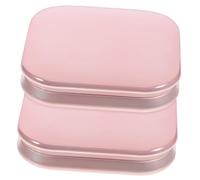 MOTHNUR 2pcs Compact Makeup Eyeshadow Box Magnetic Closure Empty Palette for Travel
