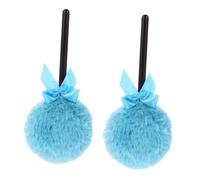 MOTHNUR 2pcs Dark Dry Powder Puff Soft Body Powder Puff for and Makeup Pressed for Face