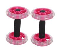 MOTHNUR 2pcs Double Wheel Ab Roller for Core Workout with Enhanced Stability Waist Shaping Exercise Equipment for Men and Women Home Fitness