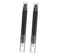 MOTHNUR 2pcs Dual-end Eyeshadow Sticks with Soft Applicator for Natural Eye Makeup Portable Eye Shadow Pens for Women Easy Blending and Comfortable Hold Suitable for Home and Salon Use