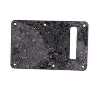 MOTHNUR 2pcs Electric Guitar Back Plate Cover Plastic Tremolo Cavity Protector with Rounded Edges and Screws for Secure Fit and Scratch Resistance Compatible with St Style Guitars