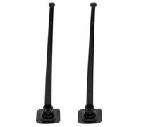 MOTHNUR 2pcs Flagpole Base with Floating Buoyancy for Boats Yachts Plastic Flag Mounting Bracket for Stable Outdoor Flagpole Stand Weather-resistant Flag Holder for Use