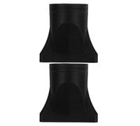 MOTHNUR 2pcs Hair Dryer Nozzle Attachments Diameter Heat Resistant Concentrator Tips for Traditional Blow Dryers Professional Styling Accessories for Curly Hair in Black