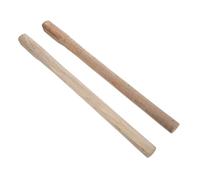 MOTHNUR 2pcs Handles for Hoe Wooden Handle for Replacement Rod Brown