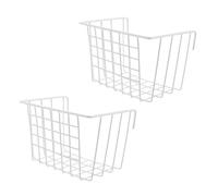 MOTHNUR 2pcs Heavy Duty Metal Hanging Hay Rack for Rabbits and Guinea Pigs Wall Mounted Hay Feeder with Stable Frame Suitable for Bunny Chinchilla Cage Feeding