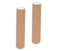 MOTHNUR 2pcs Heavy-Duty Storage Tubes with End Caps X Mailing Tubes for Secure Transport of Artwork Documents Posters Drafting and Drawing Storage for Domestic and International Shipping