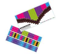 MOTHNUR 2pcs Kalimba Note Stickers Key Thumb Piano Musical Scale Decals for Beginners and Install Visual Guide for Finger Instrument Practice and Memory Improvement