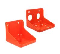 MOTHNUR 2Pcs Livestock Salt Block Holder Salt Lick Box for Cattle Sheep Horses with Large and Small Hole Design Farm Mineral Feeding Tray