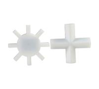 MOTHNUR 2pcs Magnetic Stirring Bars Corrosion-resistant Ptfe Coated Laboratory Mixer Rods for Chemistry Biology Research and Home Brewing