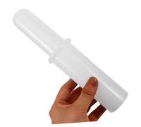 MOTHNUR 2pcs Manual Meat Grinder Tamper Pusher for Efficient Grinding Plastic Meat Sausage Stuffer Rod with Compact Portable Design Accessory for Home Kitchen Use