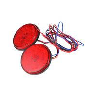MOTHNUR 2pcs Motorcycle LED Brake Stop Tail Light Reflector High-brightness Rear Bumper Lamp for Enhanced Visibility Practical Safety Light for Motorbikes and Electric Vehicles
