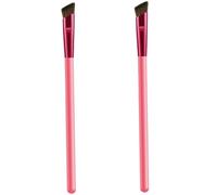 MOTHNUR 2pcs Multi-function Angled Eyebrow Brush for Women Smooth Brow Makeup Tool for Filling Shaping and Eyeliner Application Precise Fine Tip for Natural Definition