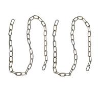 MOTHNUR 2Pcs PE Halloween Prop Chains Simulation Iron Chain Decorations for Cosplay Stage Performance and Festival Home Store Display