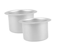 MOTHNUR 2PCS Plastic Rv Cup Holder Insert Recessed Armchair and Sofa Drink Holder for Boats Cars Trucks Lightweight Secure Fit for Various Cup Spill Resistant Design