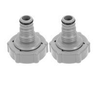 MOTHNUR 2pcs Pool Vacuum Hose Adapter PE Connector Leakproof Compatible with Bestway Ph Ømm Versatile Pool Drainage Pipe Fitting