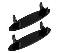 MOTHNUR 2pcs Portable Acrylic Flute Stand Holder Multifunctional Wind Instrument Display Rack for Indian Flute Piccolo Clarinet Stable Desktop Organizer for Music