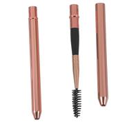 MOTHNUR 2pcs Portable Eyelash Curling Brushes Mascara Wands for Lashes Rust-resistant Eye Makeup Tools with Rocket Head Design for Bright Lifted and Naturally Curled Lashes