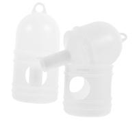 MOTHNUR 2Pcs Portable Household Bird Waterer Plastic Pigeon Feeder Automatic Water Dispenser for Pets and Outdoor Use Simple Elegant Design for Home and Pet Shops