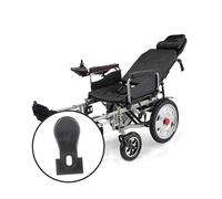MOTHNUR 2pcs Power Wheelchair Folding Backrest Accessories Plastic Replacement Frames Easy Installation for Mobility Scooter and Electric Wheelchair Supplies