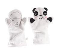 MOTHNUR 2Pcs Reusable Bathing Gloves Exfoliating Shower Mitts for Gentle Skin Cleansing Soft Artificial Bath Mitts for Home and Hotel Use