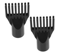 MOTHNUR 2Pcs Small Hair Dryer Comb Nozzle Attachment for Hair Dryer with Unique Comb Design for Gentle Diffusing and Volume Boost Easy to Install for Salon and Home Styling
