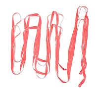 MOTHNUR 2PCS Thickened Elastic Skipping Rope Red for Outdoor Games and Exercise Stretchy Band Suitable for Primary School Students and Multiplayer Play