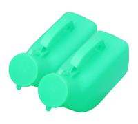 MOTHNUR 2Pcs Thickened Reusable Male Urinal with Lid Portable Travel Urine Bottle for Men Ergonomic Design for Camping Trekking Elderly Care and Bedridden Patients Random Color