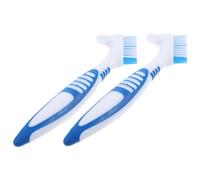 MOTHNUR 2pcs Turtle Shell Cleaning Brush Double-side Portable Mini Brush Aquatic Tortoise Mud Removal Tool for Home Turtle and Tortoise Care