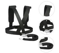 MOTHNUR 2pcs Weight-bearing Sled Harness Shoulder Straps Fitness Resistance Bands for Strength Training Running Agility Workout