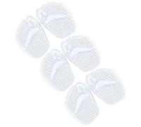 MOTHNUR 3 Pairs Transparent Forefoot Pads Soft Gel Foot Cushion Pads Adhesive Shoe Inserts for Women High Heels Relief and Slip Support